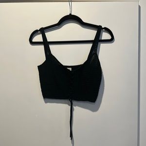 Wilfred Crocheted Crop Top